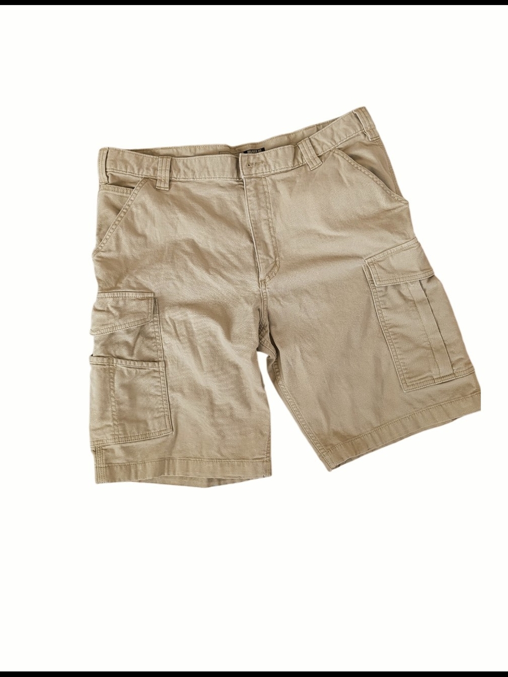 📦 Carhartt Relaxed Fit Canvas Cargo Utility Shorts Khaki Tan Size 38 📦